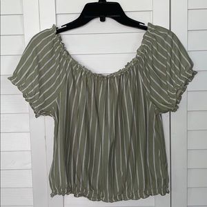 Off the shoulder top